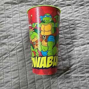 2014 TMNT BPA Free 32 oz Collectible Party Cup Teenage Mutant Ninja Turtles Red